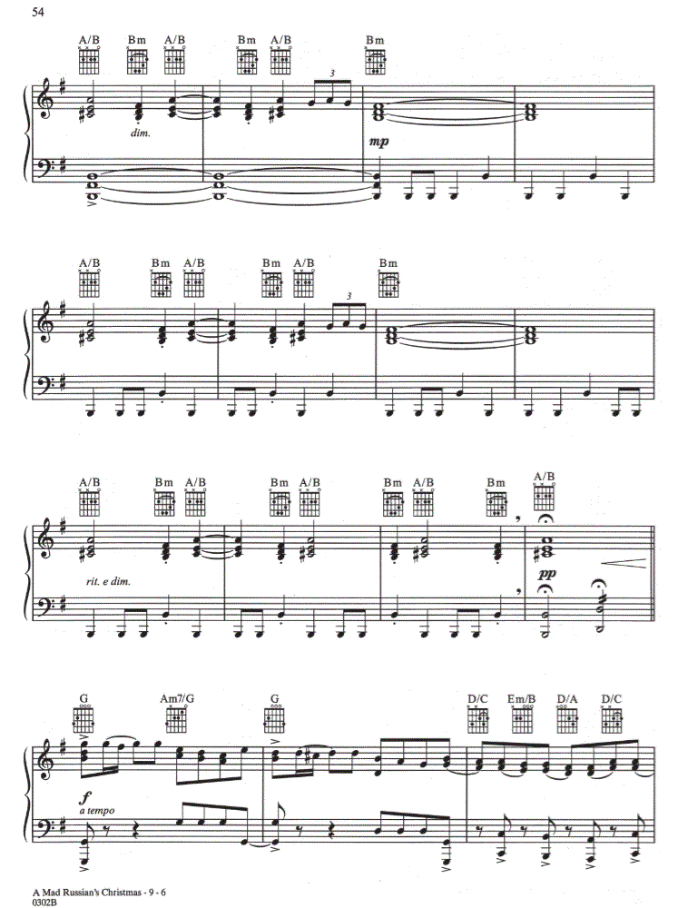 Sheet Music